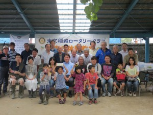 2013年なしもぎ体験